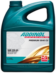   Addinol Premium 0540 C3 5W-40, 4  |  4014766250896   AutoKartel.ru     