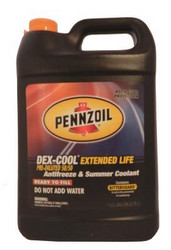 ,  Pennzoil DEX-COOL EXTENDED LIFE Antifreeze AND SUMMER Coolant 50/50 PRedILUTED 3,78.   AutoKartel.ru     
