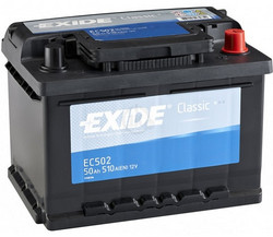 Exide50/ Classic EC502EC502       