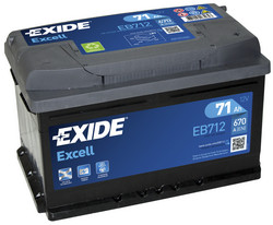 Exide71/ Excell EB712EB712       