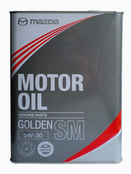 Купить моторное масло Mazda Golden SM SAE 5W-30 (4л) Синтетическое | Артикул K004W0512J в магазине AutoKartel.ru на рынке в Московской Славянке