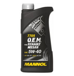    Mannol O.E.M. for Renault Nissan 5W-40  |  4036021101514   AutoKartel.ru     