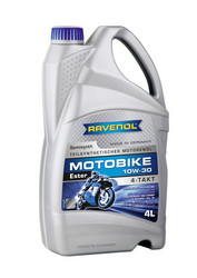    Ravenol Motobike 4-T Ester 10W-30 (4) new  |  4014835731097   AutoKartel.ru     