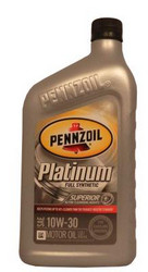    Pennzoil Platinum SAE 10W-30 Full Synthetic Motor Oil  |  071611915106   AutoKartel.ru     