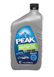    Peak Full Synthetic Motor Oil 5W-20 (0,946)  |  P2MS576   AutoKartel.ru     