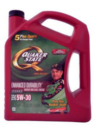    Quaker state Enhanced Durability Higher Mileage Engine SAE 5W-30 Motor Oil  |  073102013445   AutoKartel.ru     