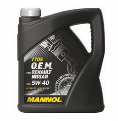    Mannol O.E.M. for Renault Nissan 5W-40  |  4036021401515   AutoKartel.ru     