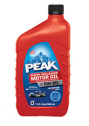    Peak High Mileage Oil 5W-20 (0,946)  |  P2MH576   AutoKartel.ru     