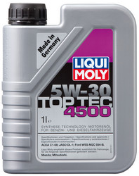    Liqui moly Top Tec 4500 SAE 5W-30 Hc- |  3724   AutoKartel.ru     