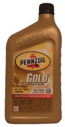    Pennzoil Gold SAE Synthetic Blend Motor Oil 5W-30  |  071611900690   AutoKartel.ru     