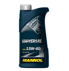 Купить моторное масло Mannol Universal SAE 15W/40 Минеральное | Артикул 4036021100258 в магазине AutoKartel.ru на рынке в Московской Славянке
