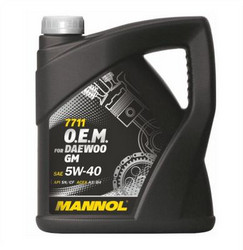    Mannol O.E.M. for Daewoo GM 5W-40  |  4036021401492   AutoKartel.ru     