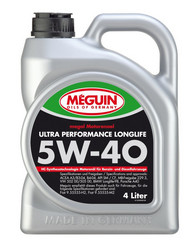 Купить моторное масло Meguin Megol Ultra Performance Longlife 5W-40 Hc-синтетическое | Артикул 6486 в магазине AutoKartel.ru на рынке в Московской Славянке